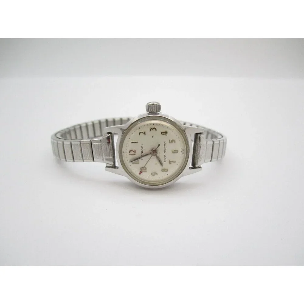Vtg Women Benrus Hand Wind Analog 20mm Round Watch‎ (H541)